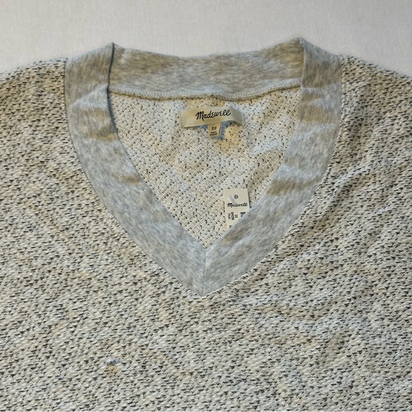 NWT Madewell Marled V-Neck Tunic Sweater Vest - Picture 11 of 16